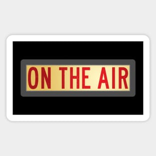 Retro "On the Air" Sign Magnet